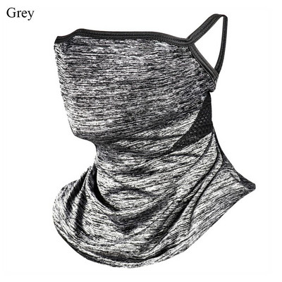 Vasaras aukstā ledus motocikla sejas maska vīriešiem Cap Balaclava Headwrap Bandana Sejas vairogs Skriešana Riteņbraukšana Āra Sporta Šalles