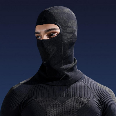 Ski Face Guard Thermal Hat Ultra vastag szélálló Full Face Guard Balaclava Szuper puha izzadságelnyelő kerékpáros sísisakhoz