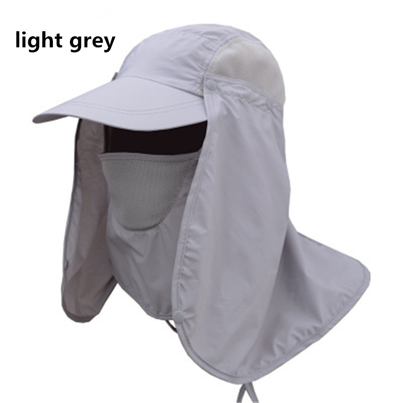 1 tk meeste välispordi UV-vastane kaitse Näo kaela kate Ratsutamine Kiiresti kuivav kalastusmüts Visiir kalapüügi päikesevari 2020