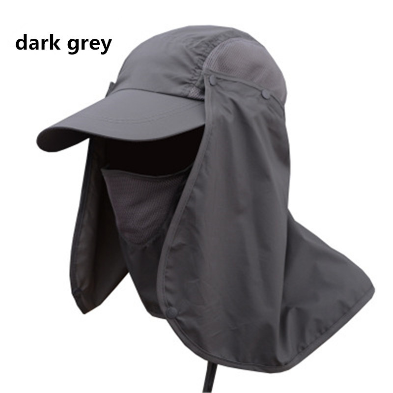 1 tk meeste välispordi UV-vastane kaitse Näo kaela kate Ratsutamine Kiiresti kuivav kalastusmüts Visiir kalapüügi päikesevari 2020
