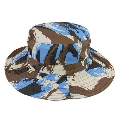 Παιδικό καμουφλάζ Big Hat UPF50 + UV Ray Sun - Proof Sun Hat Bucket Καπέλο με μεγάλο γείσο για αγόρια Παιδικό εξοπλισμό πεζοπορίας και παραλίας