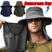 Suvised päikesekübarad UV-kaitsega õues jahile mõeldud kalapüügimüts meestele naistele matkamine matkavisiir ämbrimüts Eemaldatav kalamehe müts