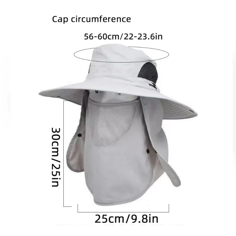 Suvised päikesekübarad UV-kaitsega õues jahile mõeldud kalapüügimüts meestele naistele matkamine matkavisiir ämbrimüts Eemaldatav kalamehe müts