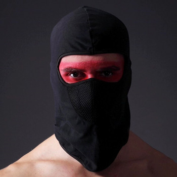 JLETOLI Αντιανεμική μάσκα προσώπου Αδιάβροχη μάσκα για άντρες