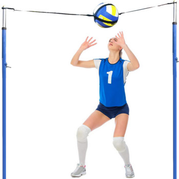 Νέο 1pcs Practical Assistant Ανθεκτικό στη φθορά Flexible Volleyball Practice Trainer for Exercise Volleyball Trainer Volleyball Belt