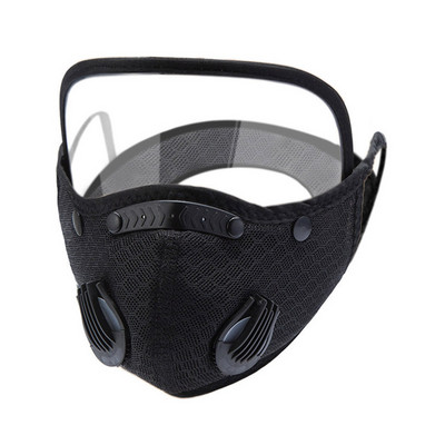 Sporta sejas maskas filtra blīve aktīvās ogles filtri skriešanas riteņbraukšanas maska sporta maska āra sporta treniņu maska vīriešiem