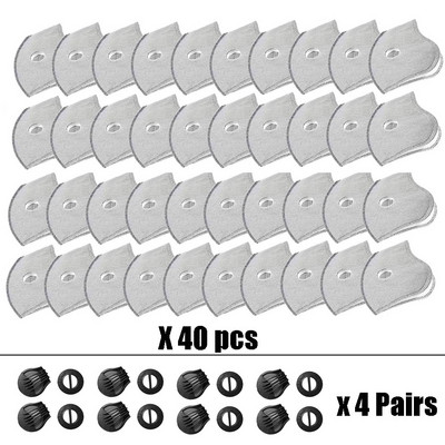 Sporta sejas maskas filtra blīve aktīvās ogles filtri skriešanas riteņbraukšanas maska sporta maska āra sporta treniņu maska vīriešiem