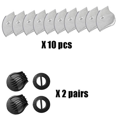 Sporta sejas maskas filtra blīve aktīvās ogles filtri skriešanas riteņbraukšanas maska sporta maska āra sporta treniņu maska vīriešiem