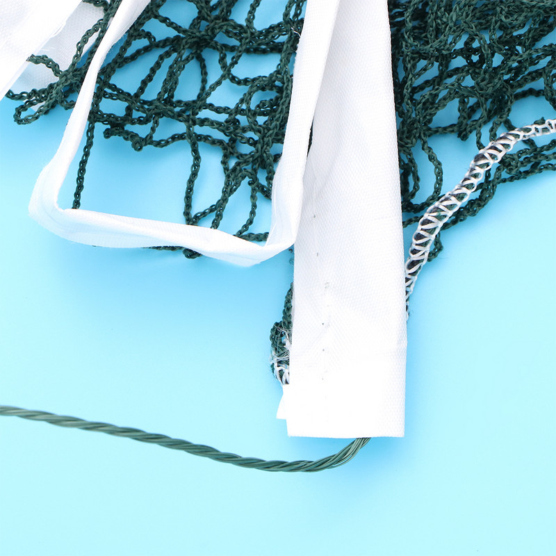 Badmintona tīkla komplekts āra volejbolam, pārnēsājams, viegls iekštelpu turnīrs, dārza pludmales treniņš, neilona treniņš, teniss