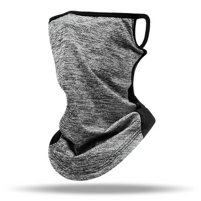 Ledus zīda Icy Mesh sauļošanās maska piekarināma auss kakla piedurkņu šalle vasaras sejas aizsardzība jāšana sporta elpojošs sejas dvielis
