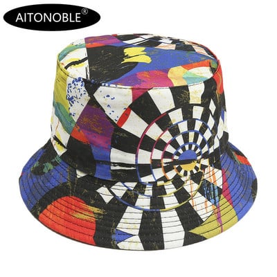 Aitonoble 2021 Jauna modes sieviešu meiteņu cepure Pludmales sauļošanās cepure āra sporta ceļojumi pludmales cepures zvejnieku cepures hiphopa cepures