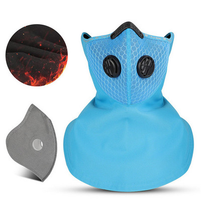 WEST BIKING Sport Jalgrattasõidu peakatted Talvine Balaclava näokate aktiivsöefiltriga Suusa mootorratta fliisist peakate