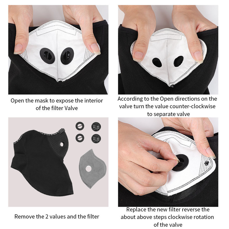 WEST BIKING Sport Jalgrattasõidu peakatted Talvine Balaclava näokate aktiivsöefiltriga Suusa mootorratta fliisist peakate