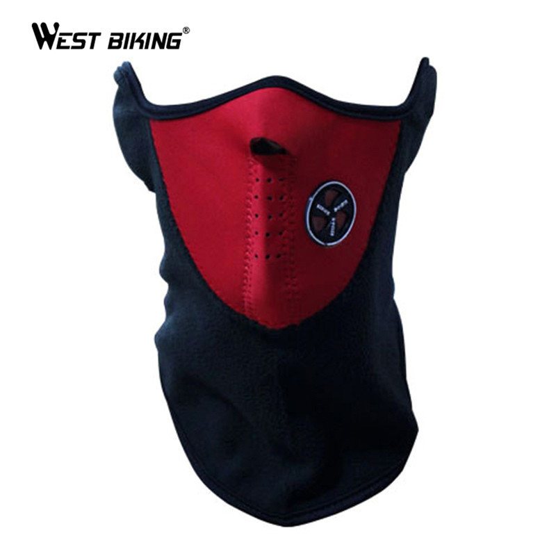 WEST BIKING BMX Team Wear Putekļu necaurlaidīgas maskas Velosipēds Sejas aizsargs Velosipēds Motora Plīvurs 3 Krāsas Ziemas Sporta Slēpošana Snovborda Velo maska