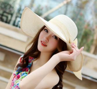 Γυναικείο καπέλο με μεγάλο γείσο Γυναικείο ψάθινο καπέλο ηλίου με φαρδύ γείσο Καπέλο πτυσσόμενο σε ρολό Καπέλα παραλίας για γυναίκες Μεγάλο παπιγιόν Αντιηλιακή προστασία