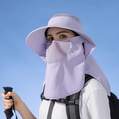 Pilna kakla šalle ar lielām malām, liela saules aizsardzības šalle zirgaste cauruma ūdensizturīga, plata mala, liela mala šalle elpojošs siets