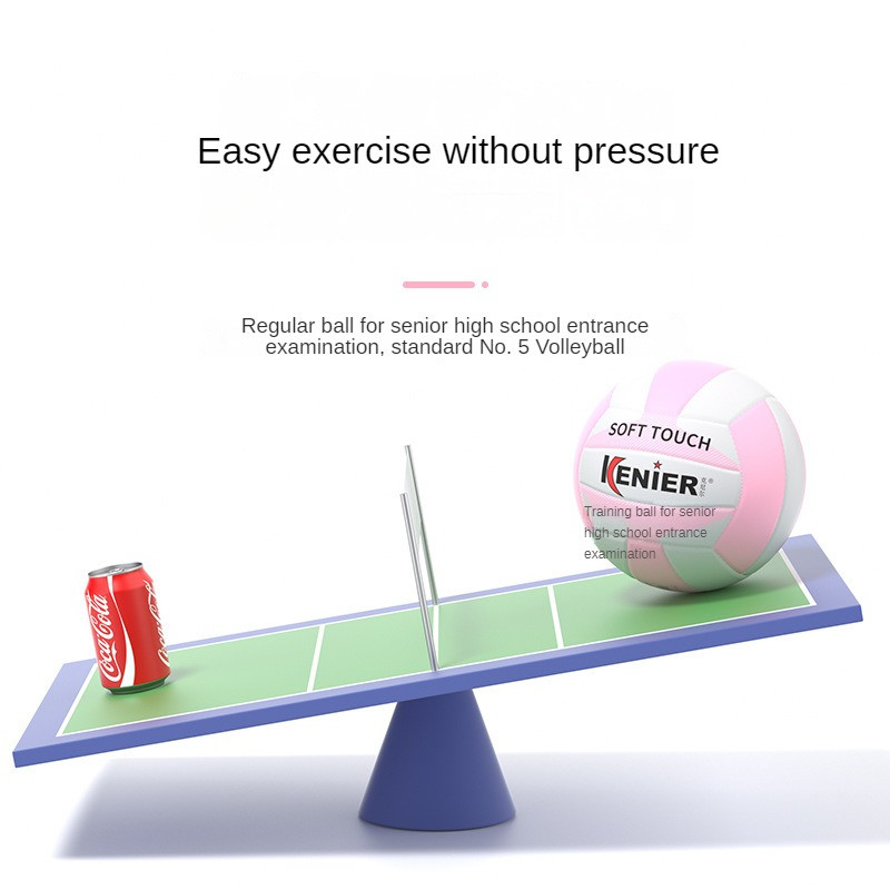 PU-nahast pehme võrkpall sisetreeninguteks, põhikooli sisseastumiseksamite õpilaste võistlus, täispuhutav võrkpall