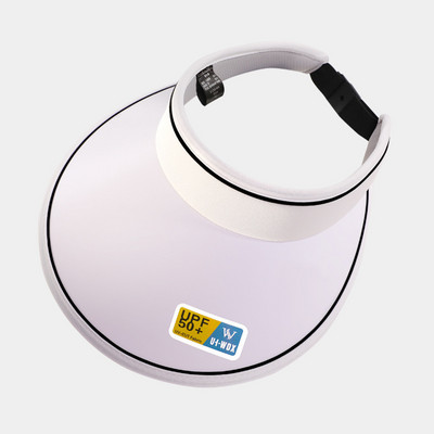 Bezmaksas piegāde Tukša augšpuse sauļošanās cepure Sieviešu vasaras pārklājums sejai Anti-UV sauļošanās cepure Riteņbraukšana ar lielām malām jauna saules cepure