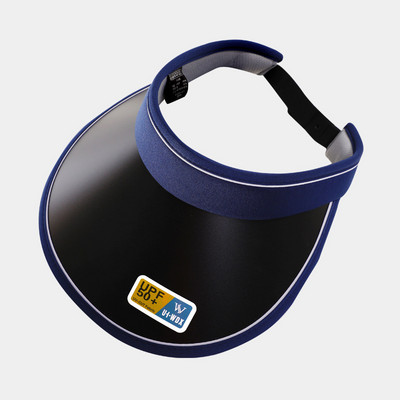 Bezmaksas piegāde Tukša augšpuse sauļošanās cepure Sieviešu vasaras pārklājums sejai Anti-UV sauļošanās cepure Riteņbraukšana ar lielām malām jauna saules cepure