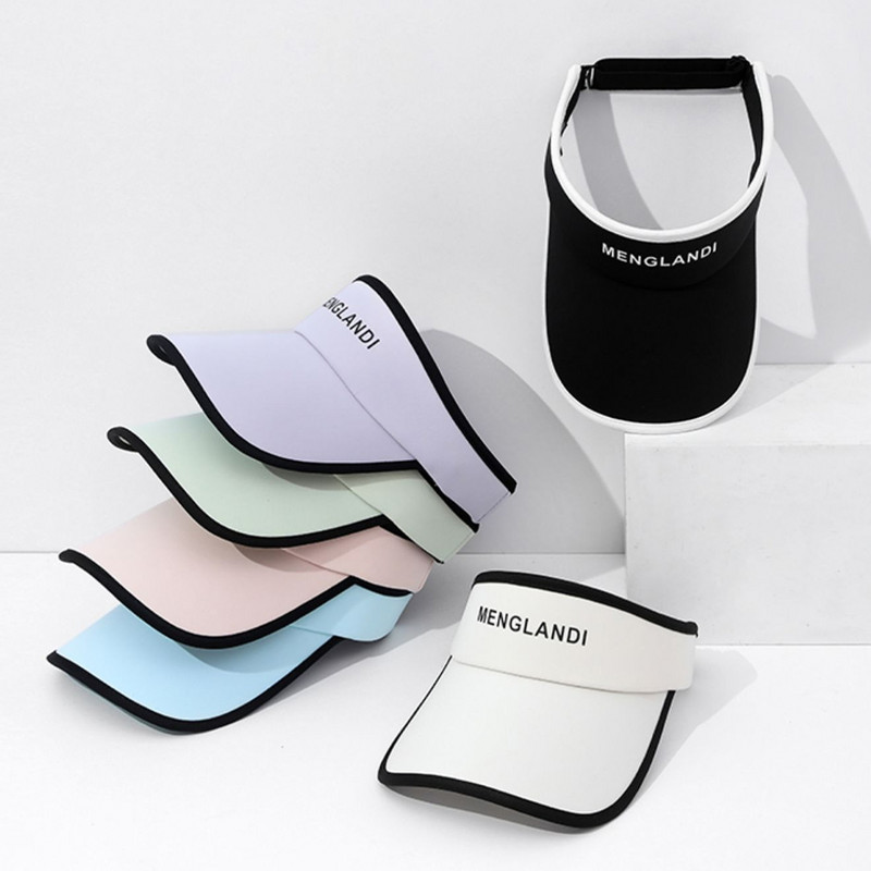 1 kom. Ledeno svilene kape za sunčanje Ženske prazne bejzbolske kape Krema za sunčanje UV zaštita Viziri Jahanje na otvorenom Trčanje Sportske sjenila