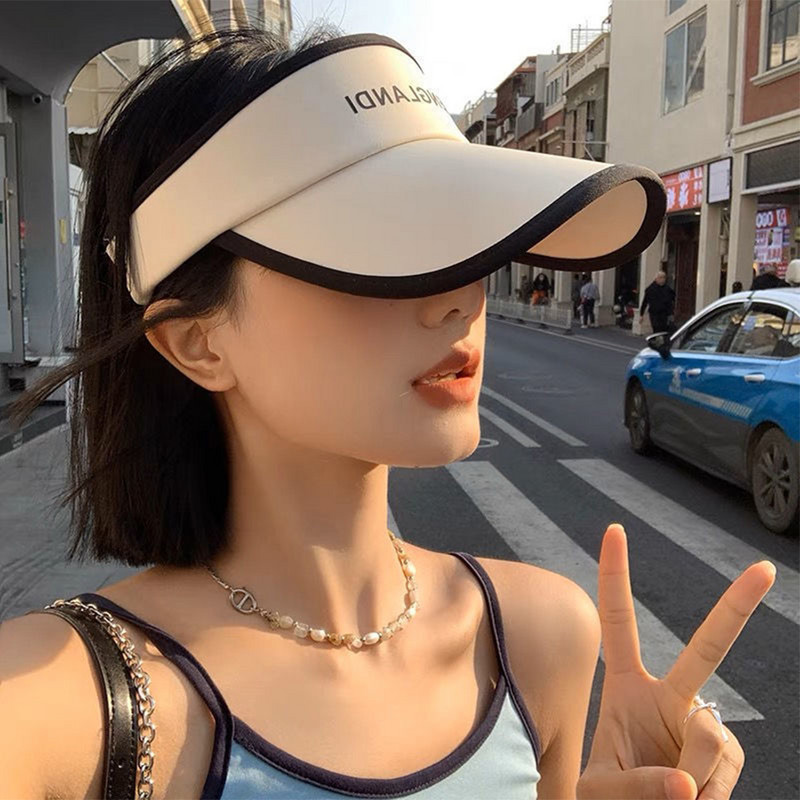 1 kom. Ledeno svilene kape za sunčanje Ženske prazne bejzbolske kape Krema za sunčanje UV zaštita Viziri Jahanje na otvorenom Trčanje Sportske sjenila