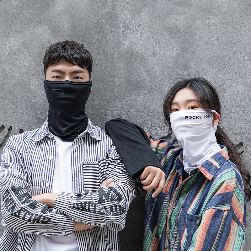 Dviračių kaukė, kvėpuojanti greitai džiūstanti UV400 apsauga, ledo šilko audinys, dviratis kalnų dviratis, žvejyba lauke vasarą