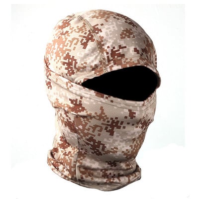 Military Tactical Balaclava Bike Cycling Αντιανεμική μάσκα πλήρους προσώπου για υπαίθριο κυνήγι Πεζοπορία Στρατού Κεφάλι ζεστή ασπίδα κασκόλ για σκι