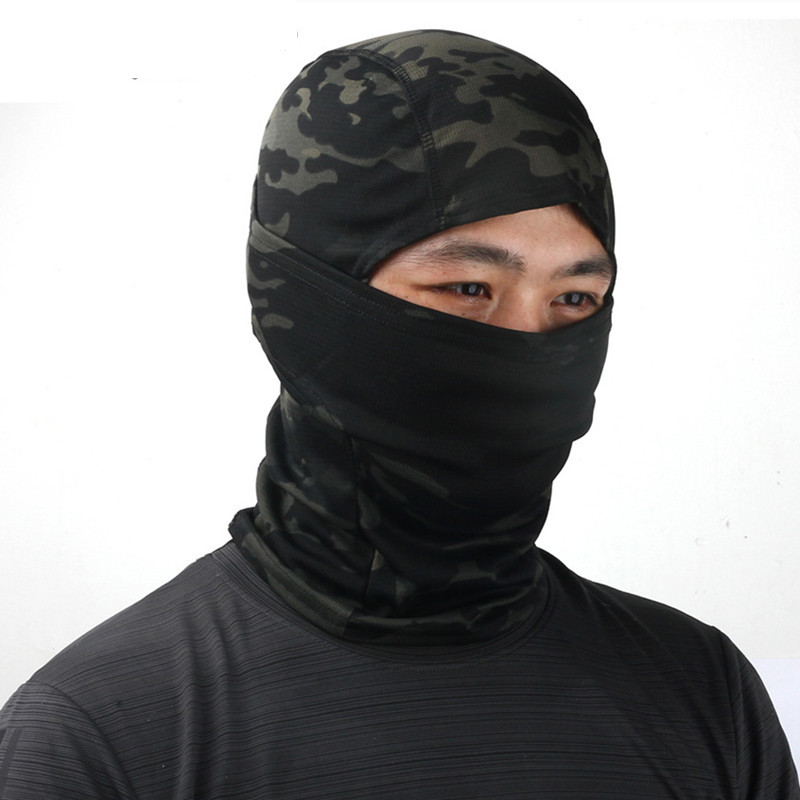 Military Tactical Balaclava Bike Cycling Αντιανεμική μάσκα πλήρους προσώπου για υπαίθριο κυνήγι Πεζοπορία Στρατού Κεφάλι ζεστή ασπίδα κασκόλ για σκι