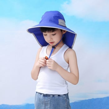 SPF 50+ Ρυθμιζόμενο καπέλο για τον ήλιο Καπέλο πεζοπορίας εξωτερικού χώρου Καλοκαιρινό μωρό Καπέλο Boys Travel Beach Baby Girl Καπέλο Παιδικά Καπέλα