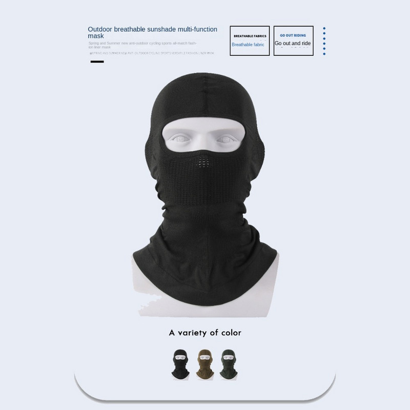 Balaclava Riteņbraukšanas Šalle Slēpošanas Cepurīte Visa Seja Nosedz Kaklu Galvas Sildītājs Unisex Vējaizturīgs Ziemas Kakla Sildītājs Sieviete