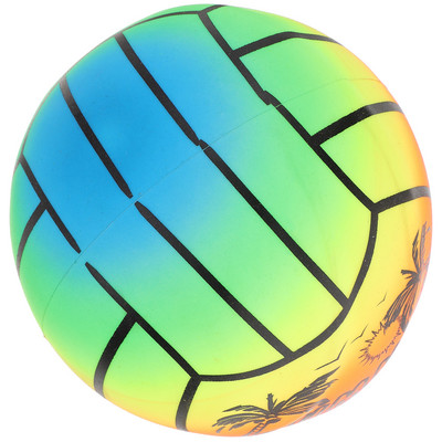 Φουσκωτό Rainbow Volleyballs Beach Ball Sports Pool Ball Indoor and Outdoor Playing Inflatable Ball