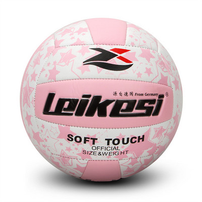 Επίσημο μέγεθος Νο. 5 Μηχάνημα ραπτικής Soft Touch Beach Volleyball Γυμνάσιο Προπόνηση Βόλεϊ Βόλεϊ Τυπική μπάλα ανταγωνισμού ενηλίκων