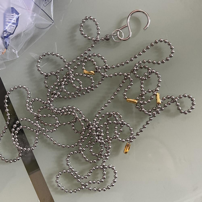 2 gab. Augstas stiprības volejbola tīkla mērītājs Nekorozijas mērķēdes ar āķiem Volejbola tīkla uzstādītāja ķēdes mērīšanai