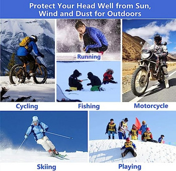 Външна балаклава, дишаща ликра, полиестер, едноцветна велосипедна мъжка халметна подплата за ски, маска за цялото лице, мотоциклет, велосипедна шапка, маска