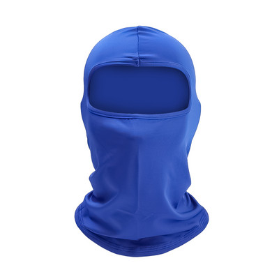 Balaclava za vanjska prozračna likra poliester jednobojna biciklistička muška maska za skijašku masku za cijelo lice Motociklistička maska za biciklističku kapu