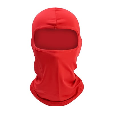Balaclava za vanjska prozračna likra poliester jednobojna biciklistička muška maska za skijašku masku za cijelo lice Motociklistička maska za biciklističku kapu