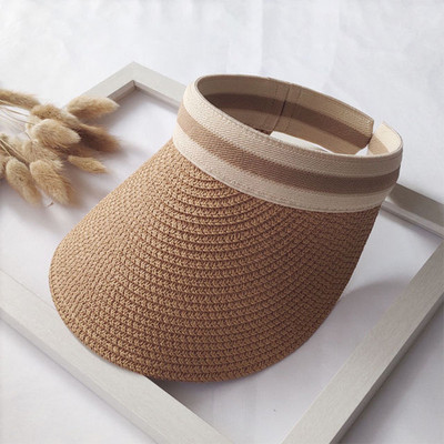 2021 luksuslik ranna õlgkübarad suvised päikesekübarad UV-kaitsega Panama kalapüük naiste müts mood müts naistele