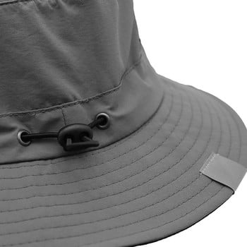 Ανδρικό καπέλο με καπέλο για αντηλιακό καπέλο για σερφ παραλίας Γυναικείο καπέλο εξωτερικού χώρου με ρυθμιζόμενο αντηλιακό καπέλο με πόρπη για ψάρεμα καπέλο για ενήλικες