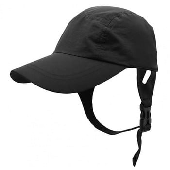 Едноцветна унисекс шапка за слънце с широка периферия за къмпинг, туризъм, регулируема катарама, защита срещу ултравиолетови лъчи за големи размери на главата