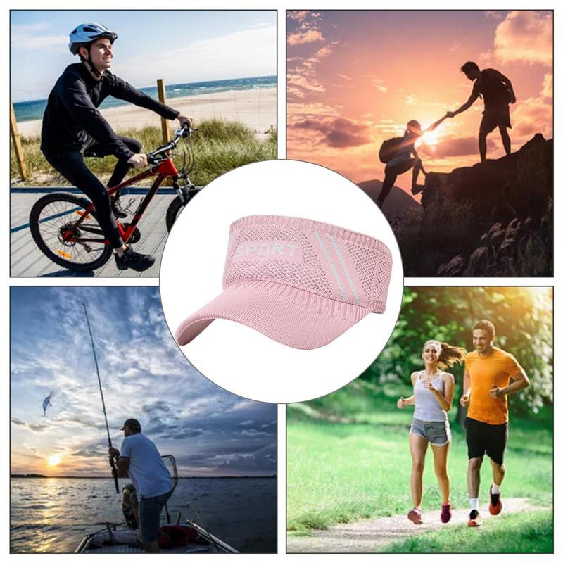 Hollow Top Sun Hat Sun Protection Hollow Top Beach Καπέλο παραλίας Αναπνεύσιμο καπέλο γκολφ τένις προστατευτικό γείσο προστασίας UV για τρέξιμο ταξιδιού