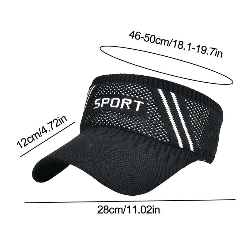Hollow Top Sun Hat Sun Protection Hollow Top Beach Καπέλο παραλίας Αναπνεύσιμο καπέλο γκολφ τένις προστατευτικό γείσο προστασίας UV για τρέξιμο ταξιδιού