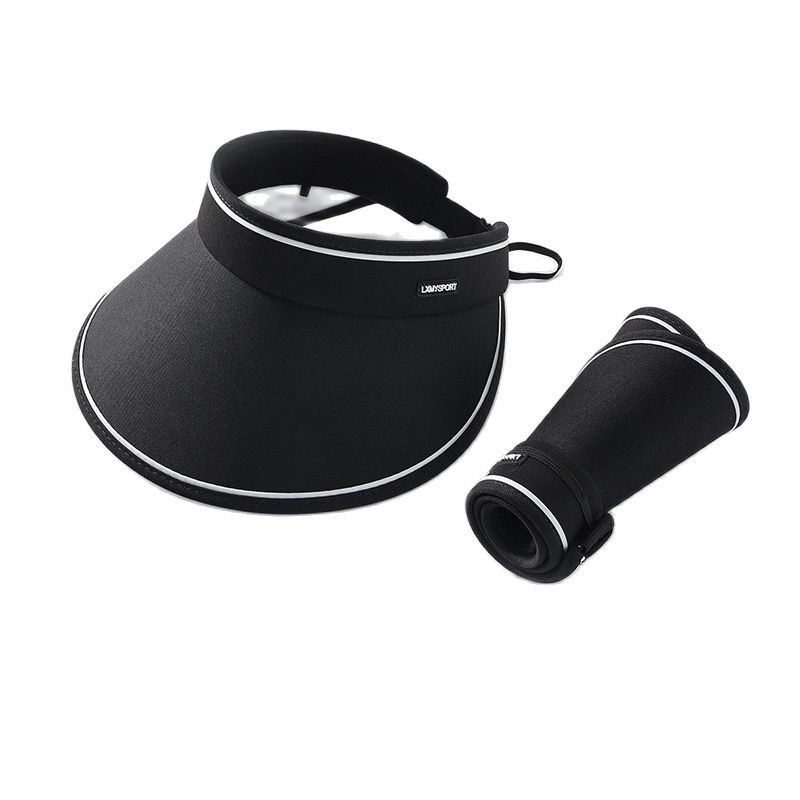 Vasaras platmalu saules aizsargcepure, salokāma, iesaiņojama UV aizsardzība golfa cepure, pārnēsājama viegla sporta cepure ikdienišķa pludmales cepure