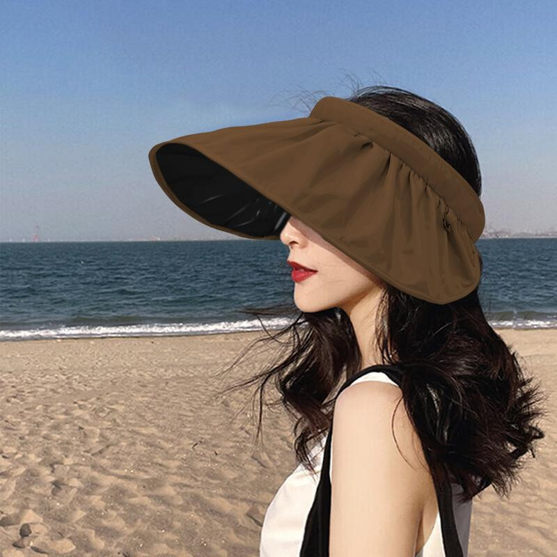 Γυναικείο καπέλο με αλεξήλιο Μοντέρνα καπέλα ηλίου με φαρδύ γείσο Γυναικείο καπέλο αναπνεύσιμο καπέλο παραλίας για καλοκαιρινή διασκέδαση σε εξωτερικούς χώρους