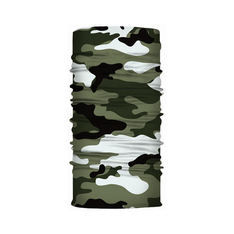 Unisex Camouflage Ice Silk Magic Bandana Kõrva riidepuu pool näomask Õues kalapüük Matkamine Jalgratta kaela kattesall