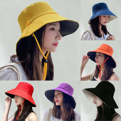 Women`s Sun Hat Face Shading Hat Summer Large Brim Exploring Hat Solar Power Hats for Men Hang Loose Visor up Top Hats