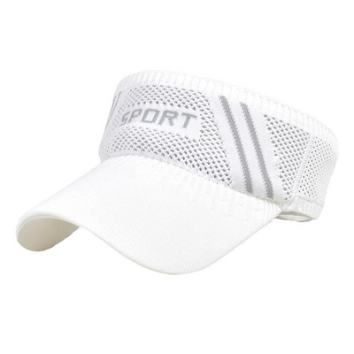 Vasaras Visors Hat Beach Vasaras Visors Elpojošs Vasaras UV Aizsardzības Visor Cepure pārgājieniem Ceļojumi Skriešanai