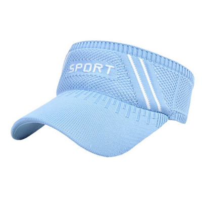 Vasaras Visors Hat Beach Vasaras Visors Elpojošs Vasaras UV Aizsardzības Visor Cepure pārgājieniem Ceļojumi Skriešanai