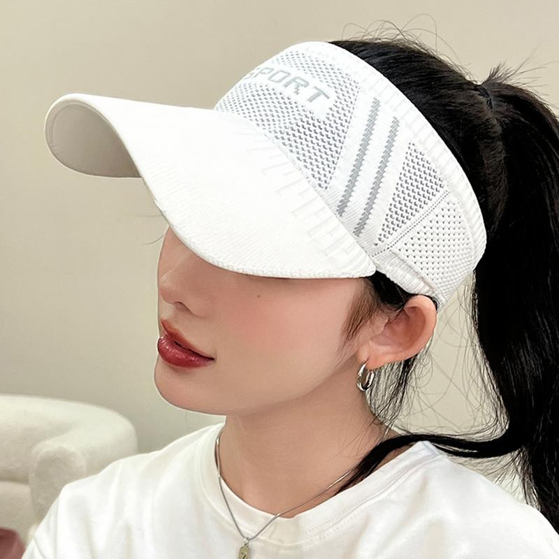 Vasaras Visors Hat Beach Vasaras Visors Elpojošs Vasaras UV Aizsardzības Visor Cepure pārgājieniem Ceļojumi Skriešanai