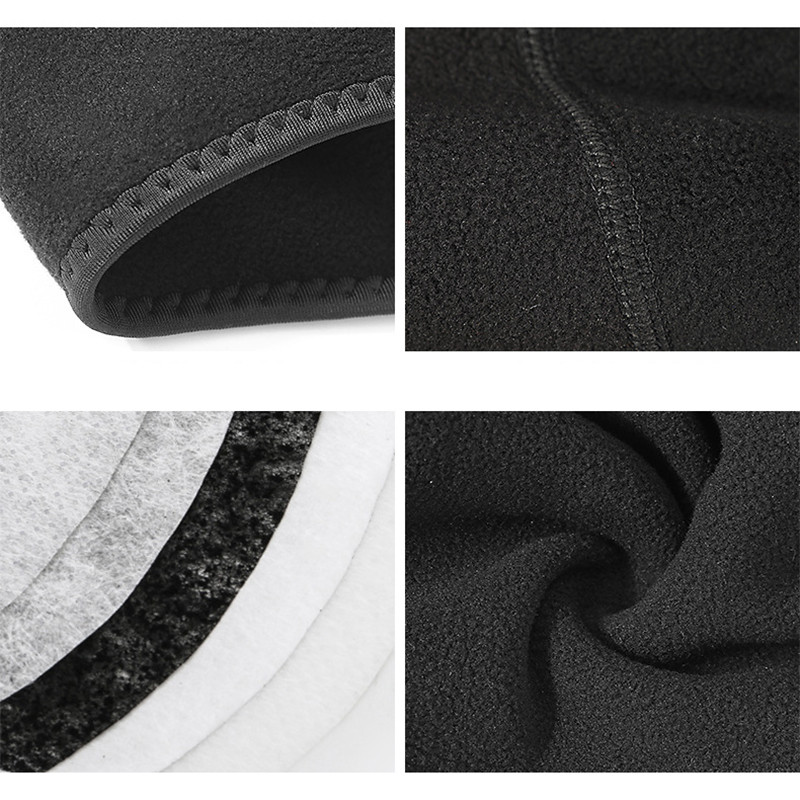 Talvine rattamask jalgratta suusafliisist termiline täismask Balaclava õhuklappidega Mask Hoiab soojas Tuulekindlad peakatted