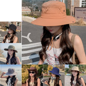 Suvine suure äärega päikesemüts naistele kevadiseks ja sügiseks kalapüügiks päikesevari Välisrattasõidutarvikud Vastupidav praktiline